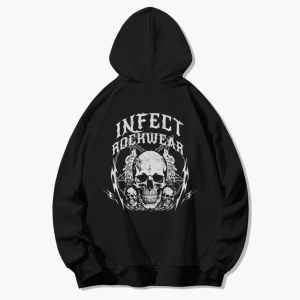 Moletom Canguru Rock'n' Bones